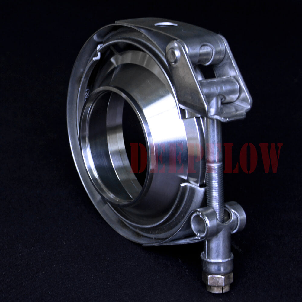 Banded Reducer 3.5 to 3 inch Exhaust Reducer V-Band Adapter Flange in Stainless Steel